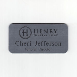 Henry Funeral Home Tag
