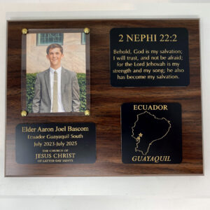 Missionary Plaque 2 8.15