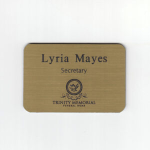 Trinity Memorial Tag