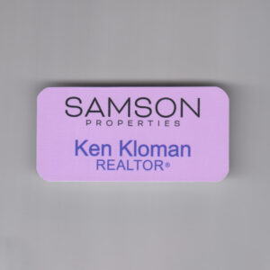 Samson Properties- Name Tag