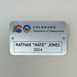 CDOT- Memorial Plate