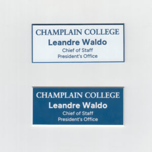 Champlain College- Engraved