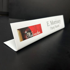 Nutcracker- L-Shaped Name Plates