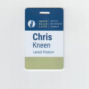 White Bear Lake - United Methodist Church ID Badge