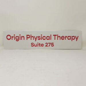 The Origin Way-XL Name Plate