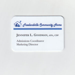 Ewing Printing-Freelandville Comm Home